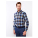 LC Waikiki LCWAIKIKI Classic Regular Fit Long Sleeve Plaid Men's Shirt