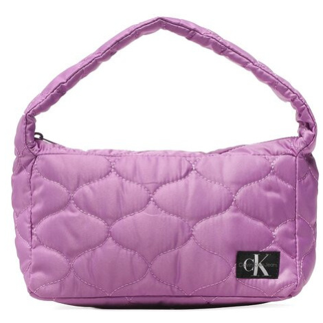 Calvin Klein Jeans Kabelka Quilted Shoulder Bag IU0IU00388 Fialová