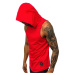 Madmext Hooded Athlete Red 2893