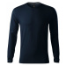 MALFINI Pánske tričko s dlhým rukávom Brave - Námornícka modrá