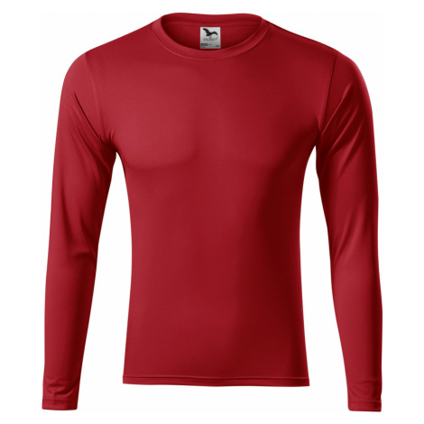 Malfini Pride Uni športové tričko s dlhým rukávom 168 červená