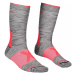Ortovox Alpinist Mid Socks W Grey Blend Ponožky
