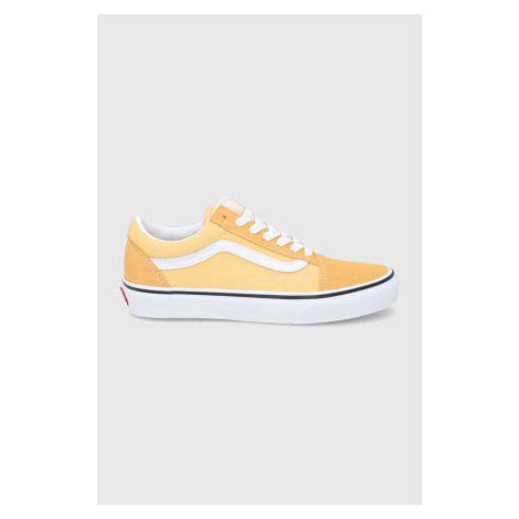 Tenisky Vans Ua Old Skool VN0A5KRFAVL1-YELLOW, oranžová farba