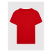 Champion Tričko Logo 305770 Červená Regular Fit