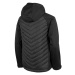 Chlapčenská turistická softshellová bunda 4F JUNIOR BOYS SOFTSHELL JSFM002-20S-DEEP BLACK