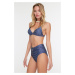 Women's bikini bottom Trendyol Navy