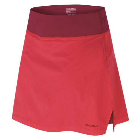 Women's functional skirt with shorts HUSKY Flamy L pink