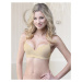 Women's bra Gina reinforced with underwire beige