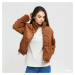 Bunda Urban Classics Ladies Corduroy Puffer Jacket Brown