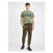 GAP V-HERITAGE LOGO JOGGER Pánske tepláky, khaki, veľkosť