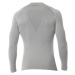 Pánske funkčné tričko s dlhým rukávom IRON-IC - šedá Farba: Sivá-IRN, Veľkosť: