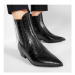 Eva Longoria Členková obuv s elastickým prvkom EL-04-02-000185 Čierna