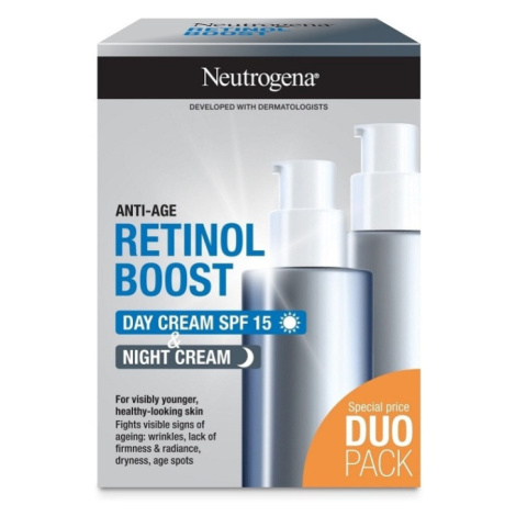 NEUTROGENA Retinol Boost pleťový denný + nočný krém 2 x 50 ml