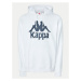 Kappa Mikina 705322 Biela Regular Fit