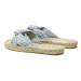 Pepe Jeans Espadrilky Siva Thelma PLS90673 Modrá