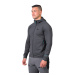 Men's functional sweatshirt Hannah ETHAN HOODY anthracite mel