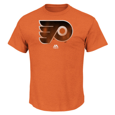 Philadelphia Flyers pánske tričko Raise the Level orange Majestic