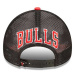 šiltovka New Era 940 Af Trucker NBA Team Clear Black Chicago Bulls cap White Black Red