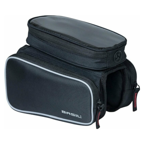 Basil Sport Design Top Tube Frame Bag Taška na rám pre telefón Black 1,5 L