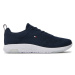 Tommy Hilfiger Sneakersy Corporate Knit Rib Runner FM0FM02838 Tmavomodrá