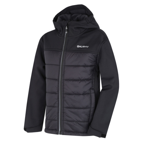 Husky Detská softshell plnená bunda Swany K black