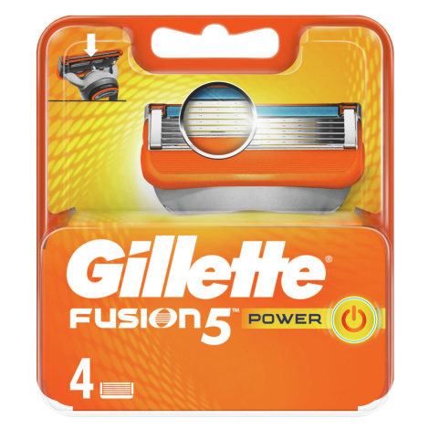 Gillette Fusion Power Náhradné hlavice 4ks