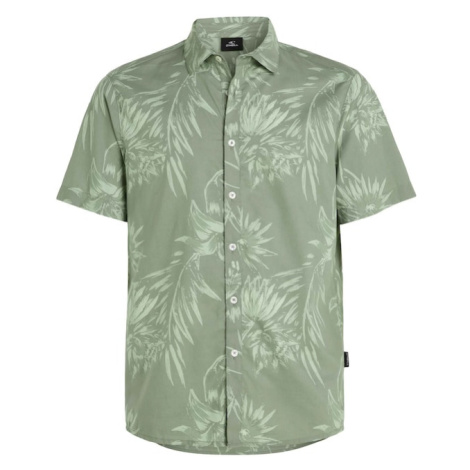 O'NEILL Tričko 'Mix & Match Floral'  zelená / mätová