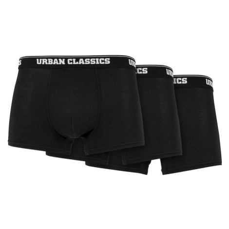 Urban Classics Boxerky  čierna / biela