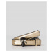 Opasok Karl Lagerfeld K/Ikonik 3D Pin Belt Žltá