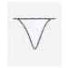 Spodná Bielizeň Karl Lagerfeld Mini Logo G-String Biela