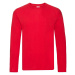 Red Men's T-shirt Original Fruit of the Loom Sleeve