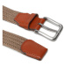 Jack&Jones Pánsky opasok Jacspring Woven Belt Noos12118114 Béžová