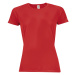 SOĽS Sporty Women Dámske funkčné triko SL01159 Red