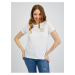 Tričká s krátkym rukávom pre ženy ORSAY - biela, svetlozelená
