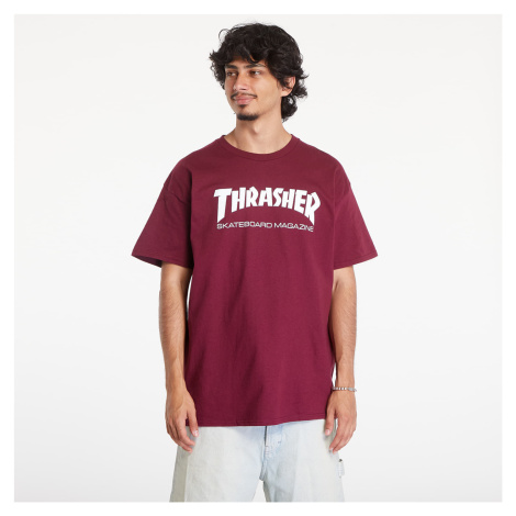 Tričko Thrasher Skate Mag T-Shirt Maroon XL