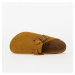 Tenisky Birkenstock Boston Suede Embossed Corduroy Cork Brown