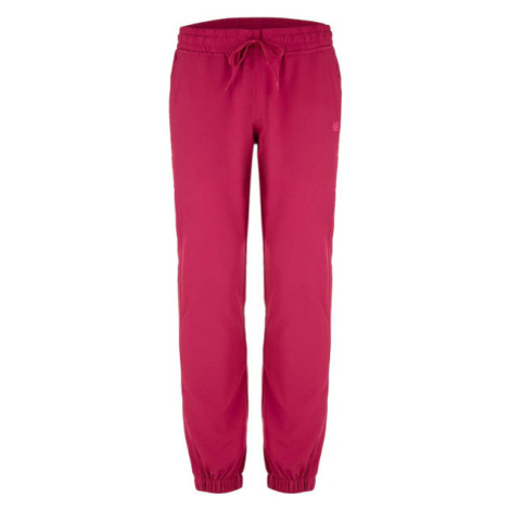 Loap URSIANA Dámske softshellové nohavice, ružová, veľkosť