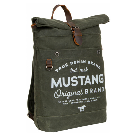 Veľký trendy batoh Mustang Lindr - zelená