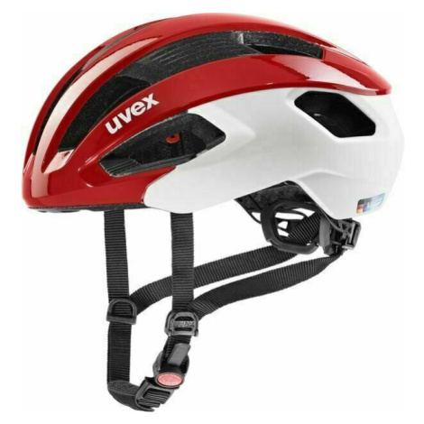 UVEX Rise CC Red/White Prilba na bicykel
