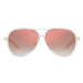 Slnečné okuliare Michael Kors BRECKENRIDGE dámske, ružová farba, 0MK2176U