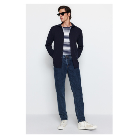 Trendyol Navy Blue Essential Fit Jeans Denim Trousers