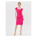 Lauren Ralph Lauren Každodenné šaty 250903029003 Ružová Regular Fit
