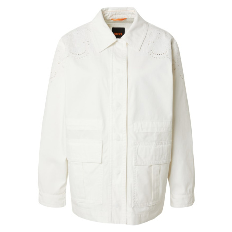 BOSS Prechodná bunda 'Jokini'  biely denim Hugo Boss