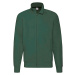 Green Men's Sweatshirt Lightweight Sweat Jacket Fruit of the Loom