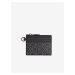 Čierna pánska vzorovaná malá peňaženka Calvin Klein