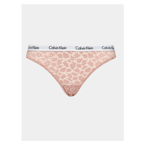 Calvin Klein Underwear Brazílske nohavičky 000QD3859E Ružová