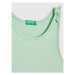United Colors Of Benetton Letné šaty 3HCGCV005 Zelená Regular Fit