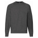 Dark Gray Men's Sweatshirt Raglan Sweat Fruit of the Loom