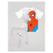 Zippy Súprava Tričko a šortky Spider-Man ZKBAP0602 23002 Biela Regular Fit