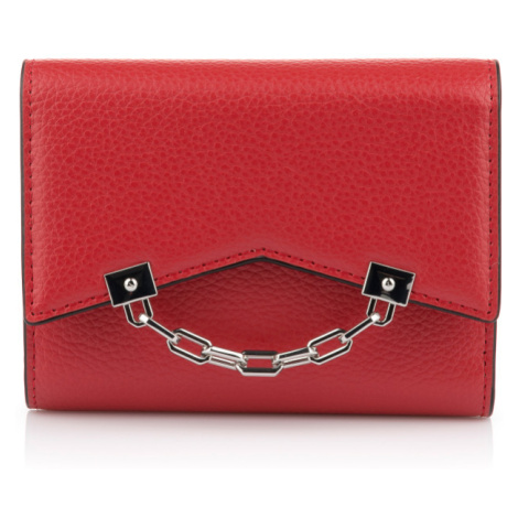 Peňaženka Karl Lagerfeld K/Seven Grainy Trifold Wallet Červená